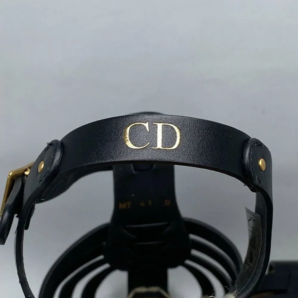 Christian Dior Dioriviera Marine Espadrille Sandals size 41